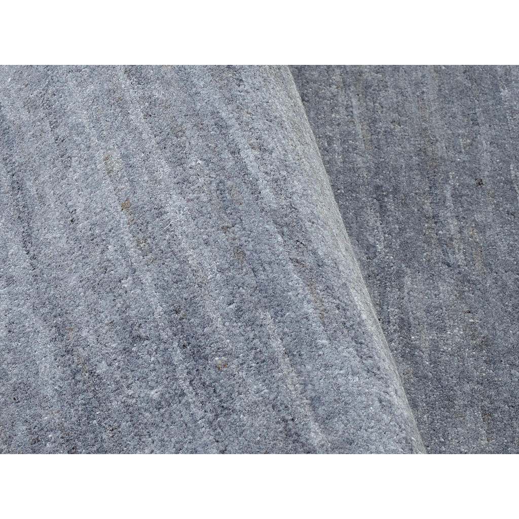 Thumbnail - Cazaris Wollteppich, Blaugrau, Textil, Uni, rechteckig, 250x350 cm, für Fußbodenheizung geeignet, Teppiche & Böden, Tepp...