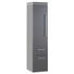 SEITENSCHRANK 30/132/33 cm - Chromfarben/Anthrazit, Design, Glas/Holzwerkstoff (30/132/33cm) - Novel SEITENSCHRANK 30/132/33 cm - Chromfarben/Anthrazit, Design, Glas/Holzwerkstoff (30/132/33cm) - Novel