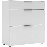 OMARA ZA ČEVLJE  - barve kroma/črna, Moderno, kovina/leseni material (90/99/41cm) - Voleo