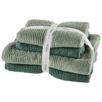 SET RUČNIKA , zelena  BATONI  - zelena, Basics, tekstil - Vossen
