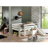 SPIELBETT Kiefer 90/200 cm Weiß  - Weiß, MODERN, Holz/Holzwerkstoff (90/200cm) - MID.YOU