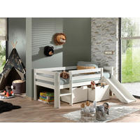 SPIELBETT Kiefer 90/200 cm Weiß  - Weiß, MODERN, Holz/Holzwerkstoff (90/200cm) - MID.YOU