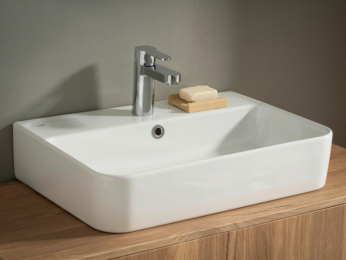 WASCHTISCHKOMBI 101 cm  - Wildeiche/Weiß, KONVENTIONELL, Keramik/Holzwerkstoff (101cm) - Held