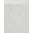 HOCKER Vliesstoff, Bouclé Weiß  - Weiß, Trend, Textil (41/44/41cm) - Xora