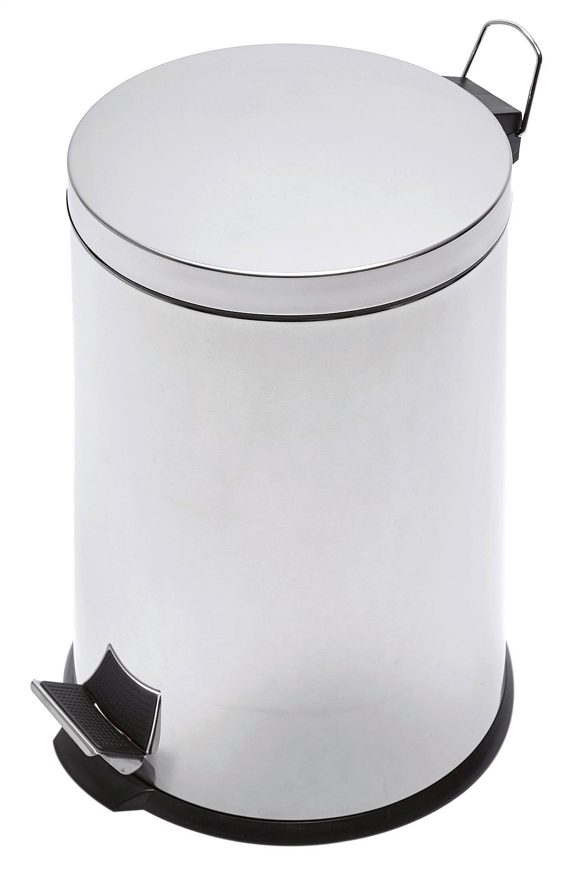 Treteimer 20L Alufarben Metall LxBxH: 29x29x44 cm