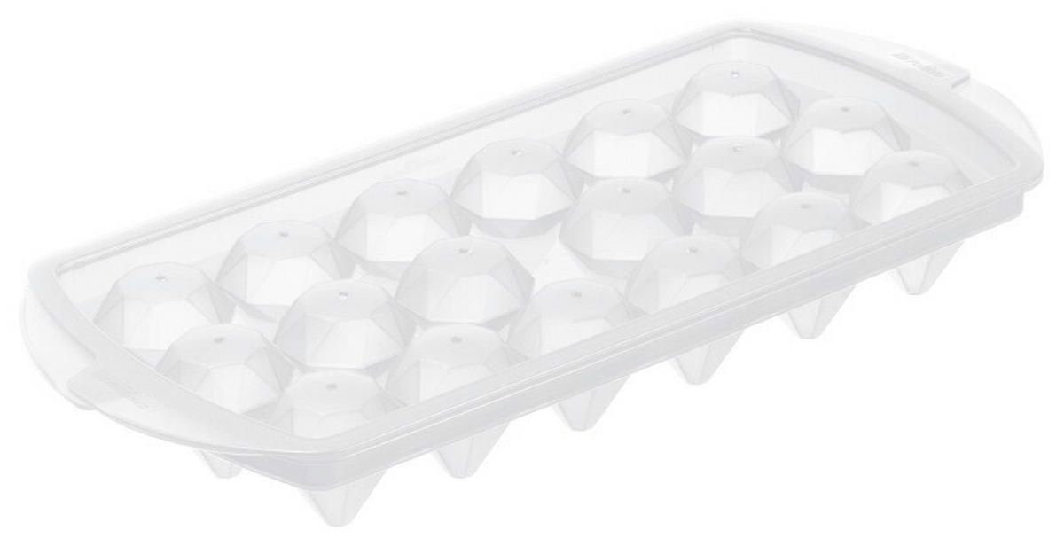 KALUP ZA KOCKE LEDA  - bijela, Basics, plastika (26,3/3,5/12,2cm) - Rotho