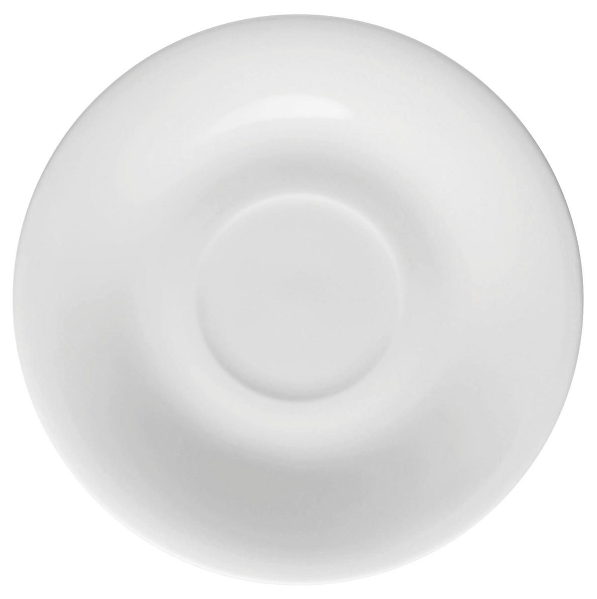 TANJURIĆ ZA ŠALICU    Neve  - bijela, Basics, keramika (13cm) - ARTHUR KRUPP