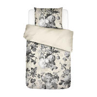BETTWÄSCHE 2-teilig Satin 155/220 cm  - Sandfarben, KONVENTIONELL, Textil (155/220cm) - Essenza