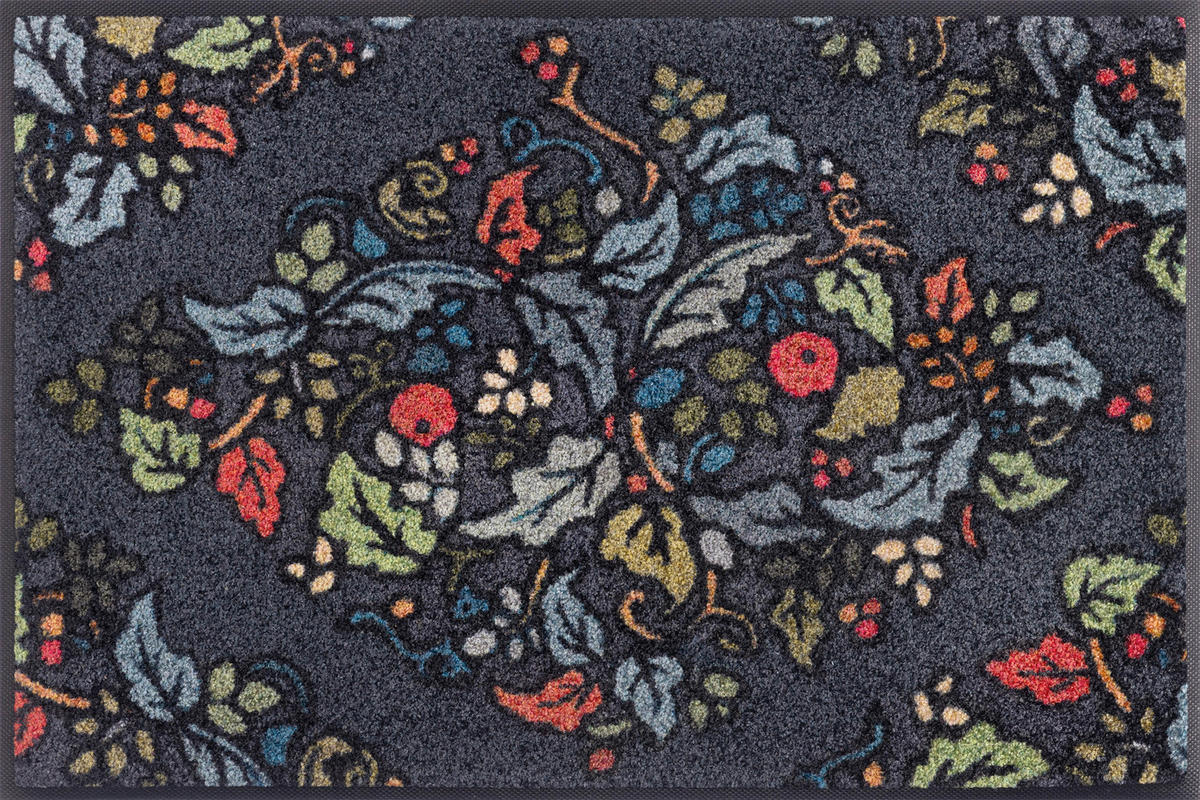 FUßMATTE 50/75 cm Tanglewood  - Grau, Trend, Kunststoff/Textil (50/75cm) - wash+dry