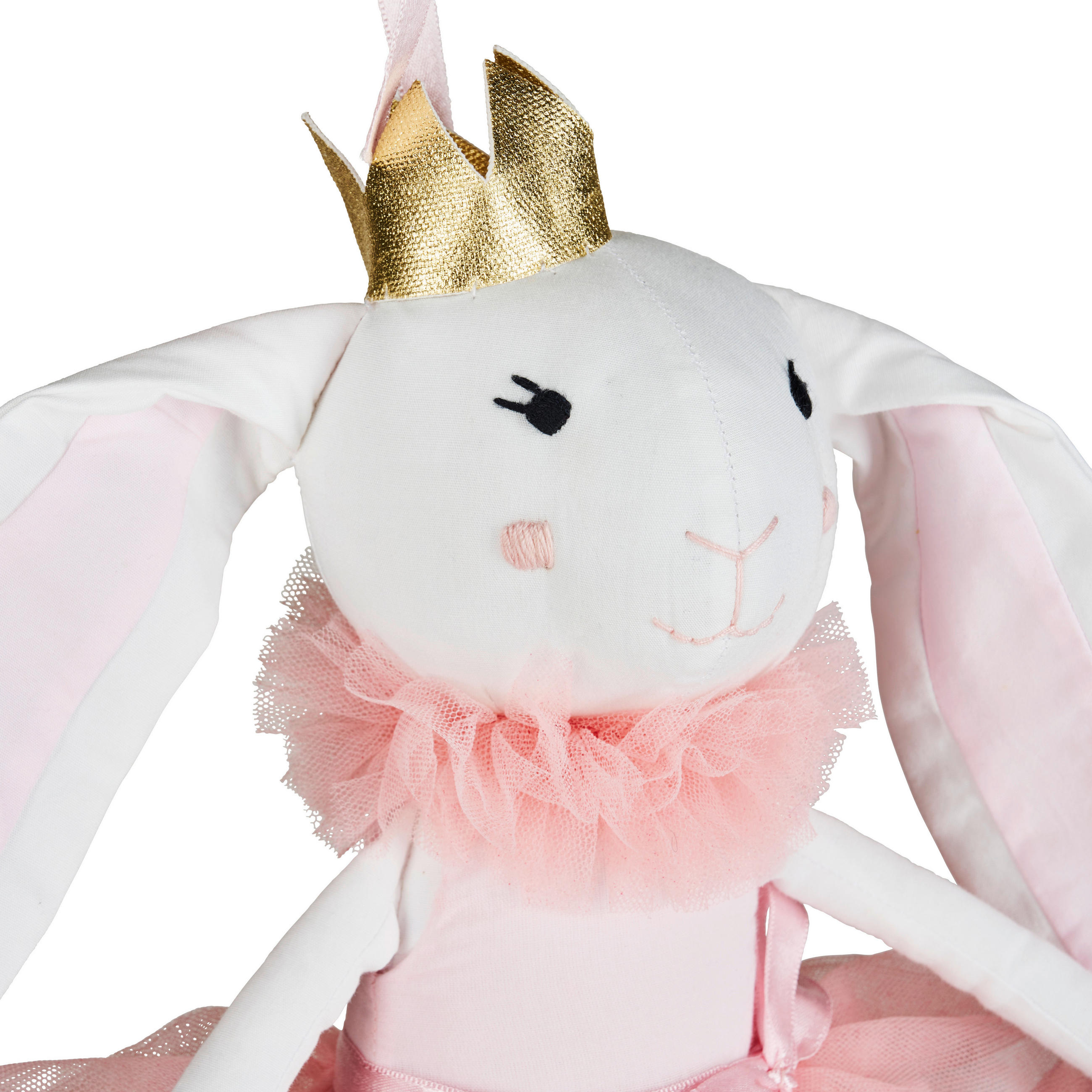 DEKOHÄNGER SWEET BALLERINA  - Rosa, Trend, Textil (33/33cm) - Patinio