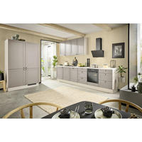 ECKKÜCHE XO50 120/360 cm  in Grau, Kaschmir  - Kaschmir/Creme, Design, Holzwerkstoff/Metall (120/360cm) - Xora