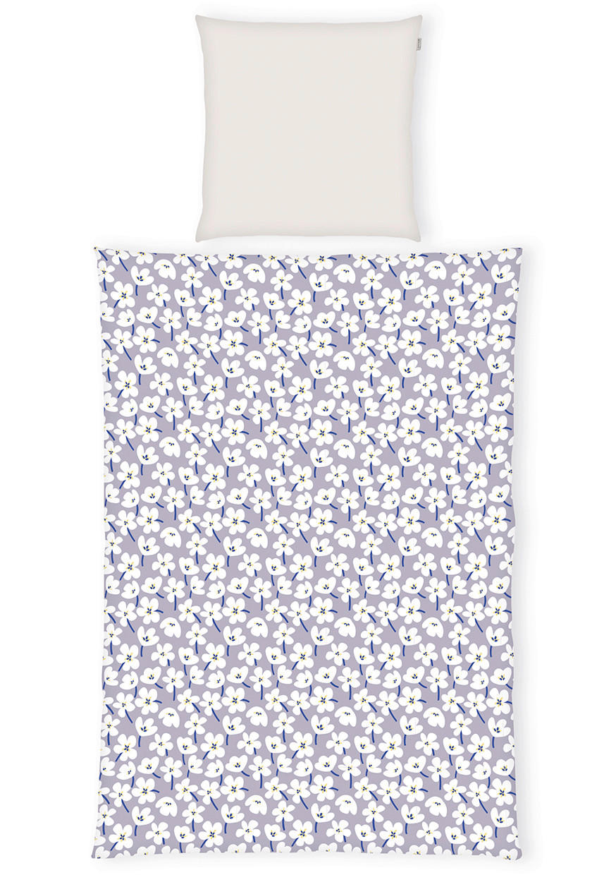 WENDEBETTWÄSCHE Renforcé 155/220 cm  - Lila, Basics, Textil (155/220cm) - Tom Tailor