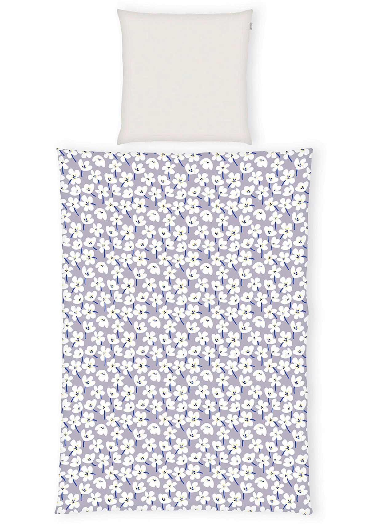 WENDEBETTWÄSCHE Renforcé 155/220 cm  - Lila, Basics, Textil (155/220cm) - Tom Tailor