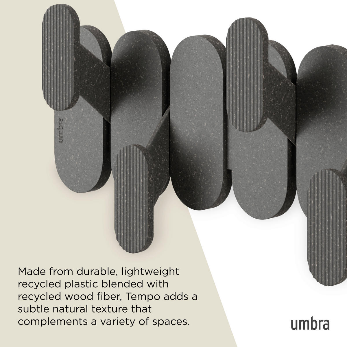 KUKA  crna  metal, plastika, tekstil  - crna, Osnovno, metal/tekstil (16/47/6cm) - Umbra