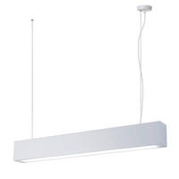 HÄNGELEUCHTE Ibros 150/63/5.5 cm  - Weiß, Design, Metall (150/63/5.5cm)