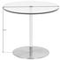 BEISTELLTISCH in Edelstahlfarben - Edelstahlfarben, Design, Glas/Metall (57/57cm) - Novel BEISTELLTISCH in Edelstahlfarben - Edelstahlfarben, Design, Glas/Metall (57/57cm) - Novel