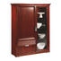 VITRINE in furniert, massiv Kirschbaum, Linde Nussbaumfarben - Silberfarben/Nussbaumfarben, LIFESTYLE, Glas/Holz (115/147/42cm) - Selva VITRINE in furniert, massiv Kirschbaum, Linde Nussbaumfarben - Silberfarben/Nussbaumfarben, LIFESTYLE, Glas/Holz (115/147/42cm) - Selva
