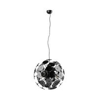 PENDELLEUCHTE 54/150 cm  - Chromfarben/Schwarz, Design, Glas/Metall (54/150cm) - Trio Leuchten