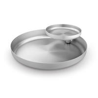 OKRASNA SKLEDA        30/8 cm      - barve nerjavečega jekla, Basics, kovina (30/8cm) - Zack