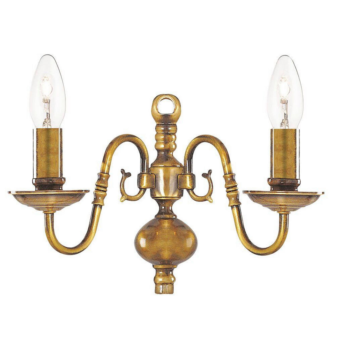 VÄGGLAMPA Flemish 30/20 cm   - mässingsfärgad, Basics, metall (30/20cm)