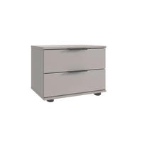 NACHTTISCH  in Graphitfarben, Sahara  - Schwarz/Graphitfarben, Design, Holzwerkstoff/Kunststoff (52/40/38cm) - Carryhome