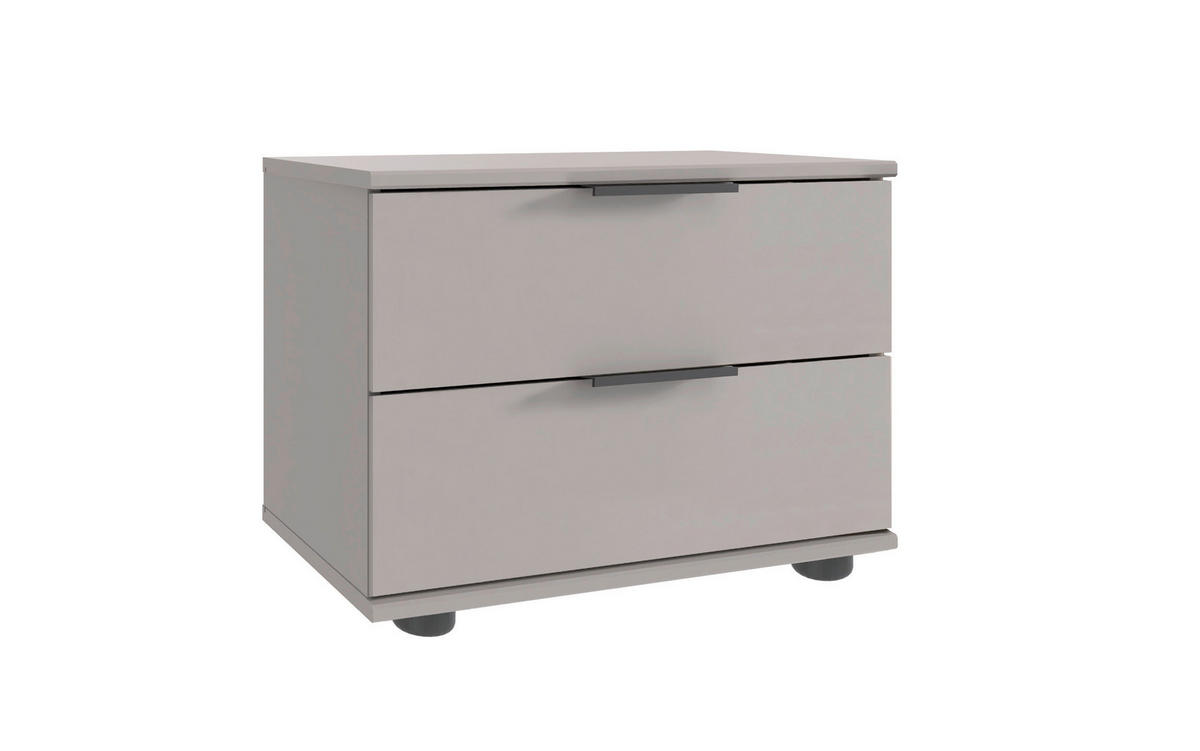 NACHTTISCH  in Graphitfarben, Sahara  - Schwarz/Graphitfarben, Design, Holzwerkstoff/Kunststoff (52/40/38cm) - Carryhome