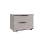 NACHTKÄSTCHEN  in Graphitfarben, Sahara  - Schwarz/Graphitfarben, Design, Holzwerkstoff/Kunststoff (52/40/38cm) - Carryhome