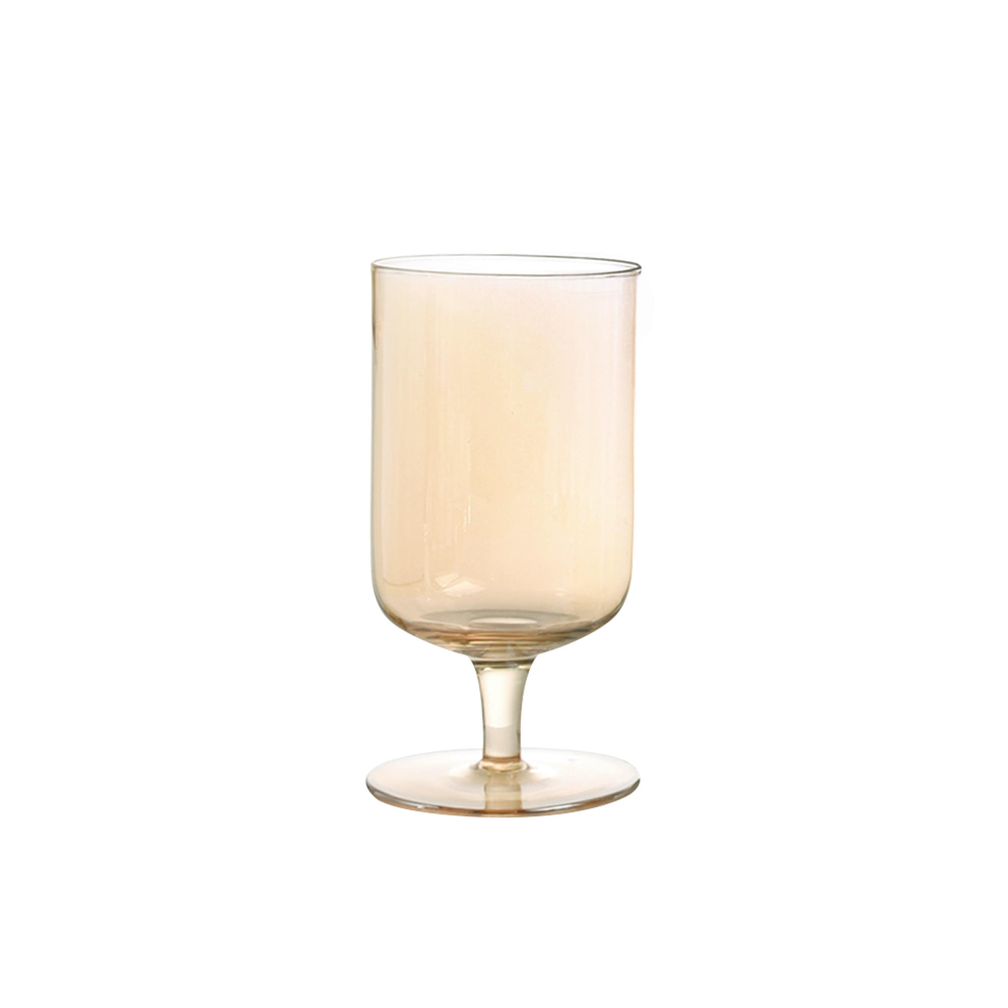 WASSERGLAS 340 ml  - Gelb, Trend, Glas (7,2/14,5cm) - Novel