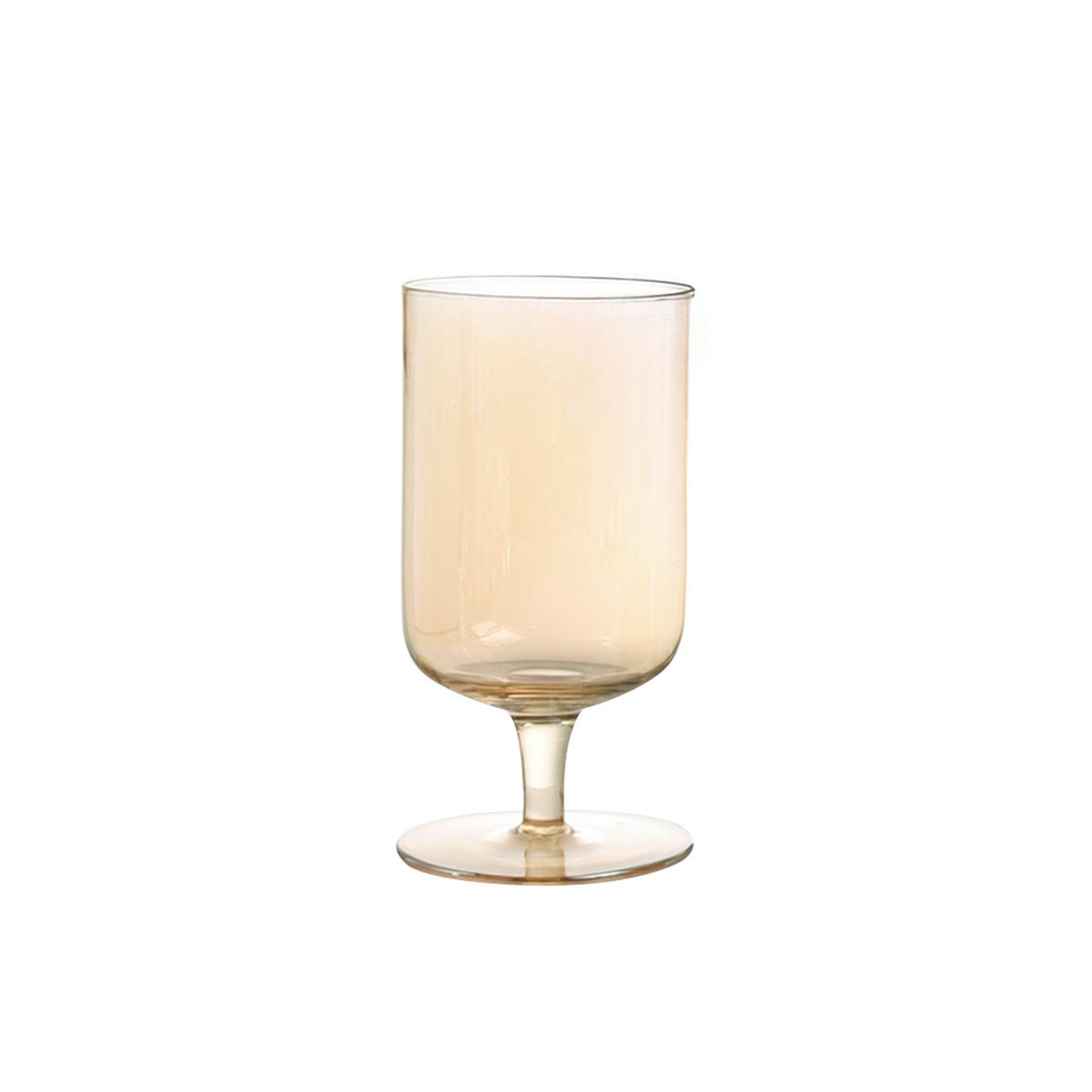 WASSERGLAS 340 ml  - Gelb, Trend, Glas (7,2/14,5cm) - Novel
