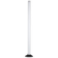 LED-GOLVLAMPA 17,5/13/121,5 cm    - vit/svart, Lifestyle, plast (17,5/13/121,5cm) - Novel