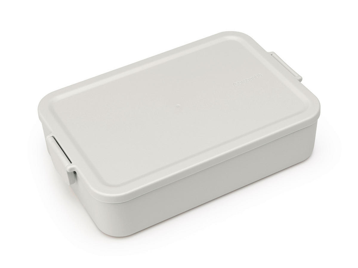 KRABIČKA NA OBĚD plast   - světle šedá, Basics, plast (25.9/6/16.7cm) - Brabantia