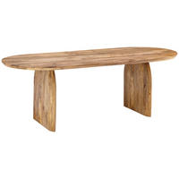 JÍDELNÍ STŮL, mangové dřevo, přírodní barvy, 220/76/100 cm - přírodní barvy, Moderní, dřevo (220/76/100cm) - MID.YOU