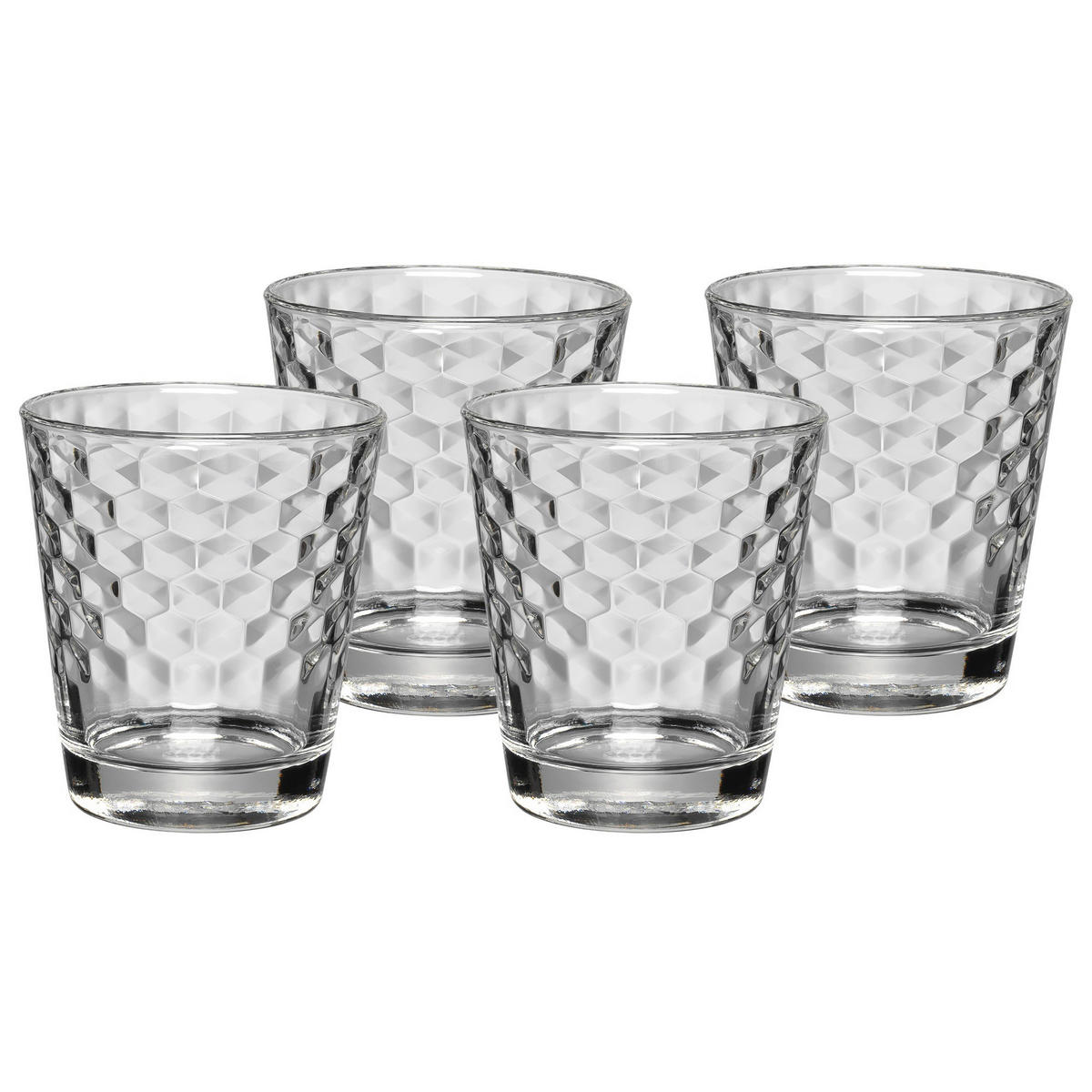 SADA POHÁROV 4 ks - Design, sklo - WMF