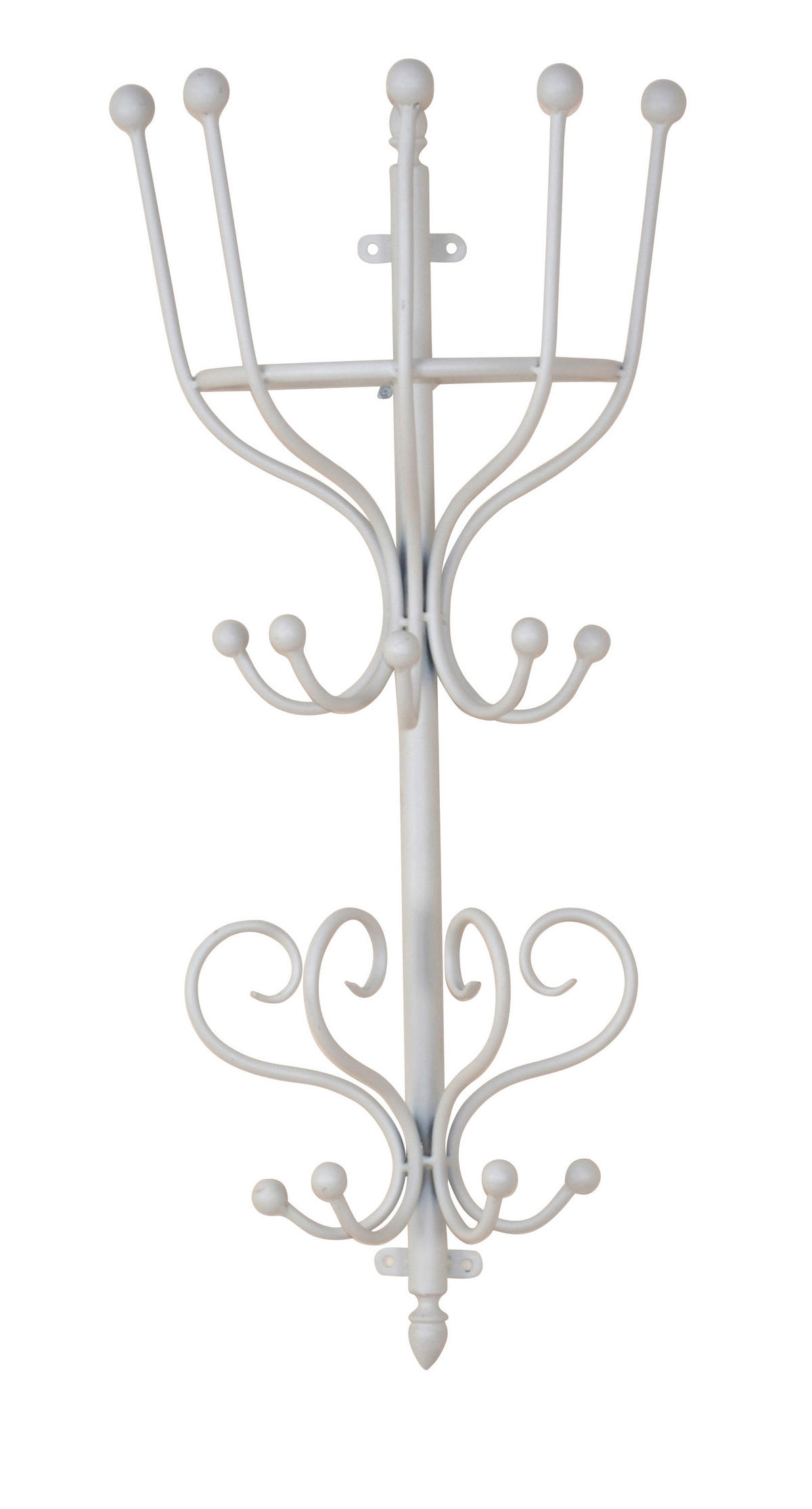 WANDGARDEROBE  in Weiß  - Weiß, Design, Metall (17/29/70cm) - MID.YOU