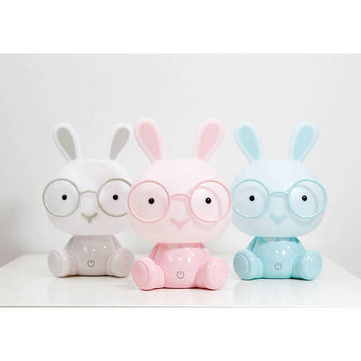 KINDERTISCHLEUCHTE  - Hellblau, Basics, Kunststoff (14/14/22cm)