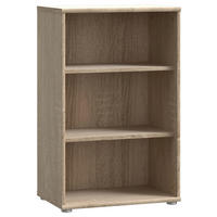 REGAL  54/111,1/34,8 cm Sonoma Eiche  - Alufarben/Sonoma Eiche, Design, Holzwerkstoff/Kunststoff (54/111,1/34,8cm)