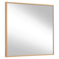 WANDSPIEGEL 60/62/1,5 cm    in rechteckig  - Eichefarben, Design, Glas/Holz (60/62/1,5cm)
