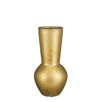 VAZA  18.00/35.00 cm    keramika  - zlatne boje, Basics, keramika (18.00/35.00cm)