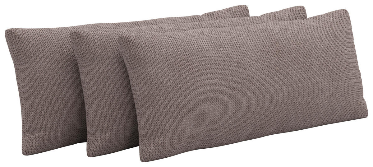 NIERENKISSEN  - Taupe, KONVENTIONELL, Textil (65/25cm) - Sit & More
