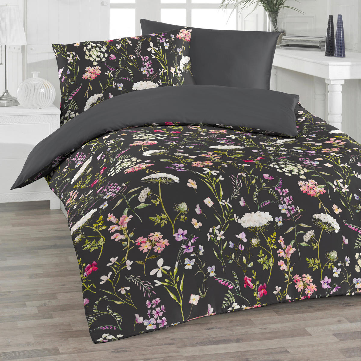 BETTWÄSCHE Satin 140/200 cm  - Multicolor, Trend, Textil (140/200cm) - Florella