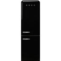 KÜHL-GEFRIER-KOMBINATION 60/196,8/72,8 cm FAB32RBL6  - Schwarz, Basics, Metall (60/196,8/72,8cm) - SMEG