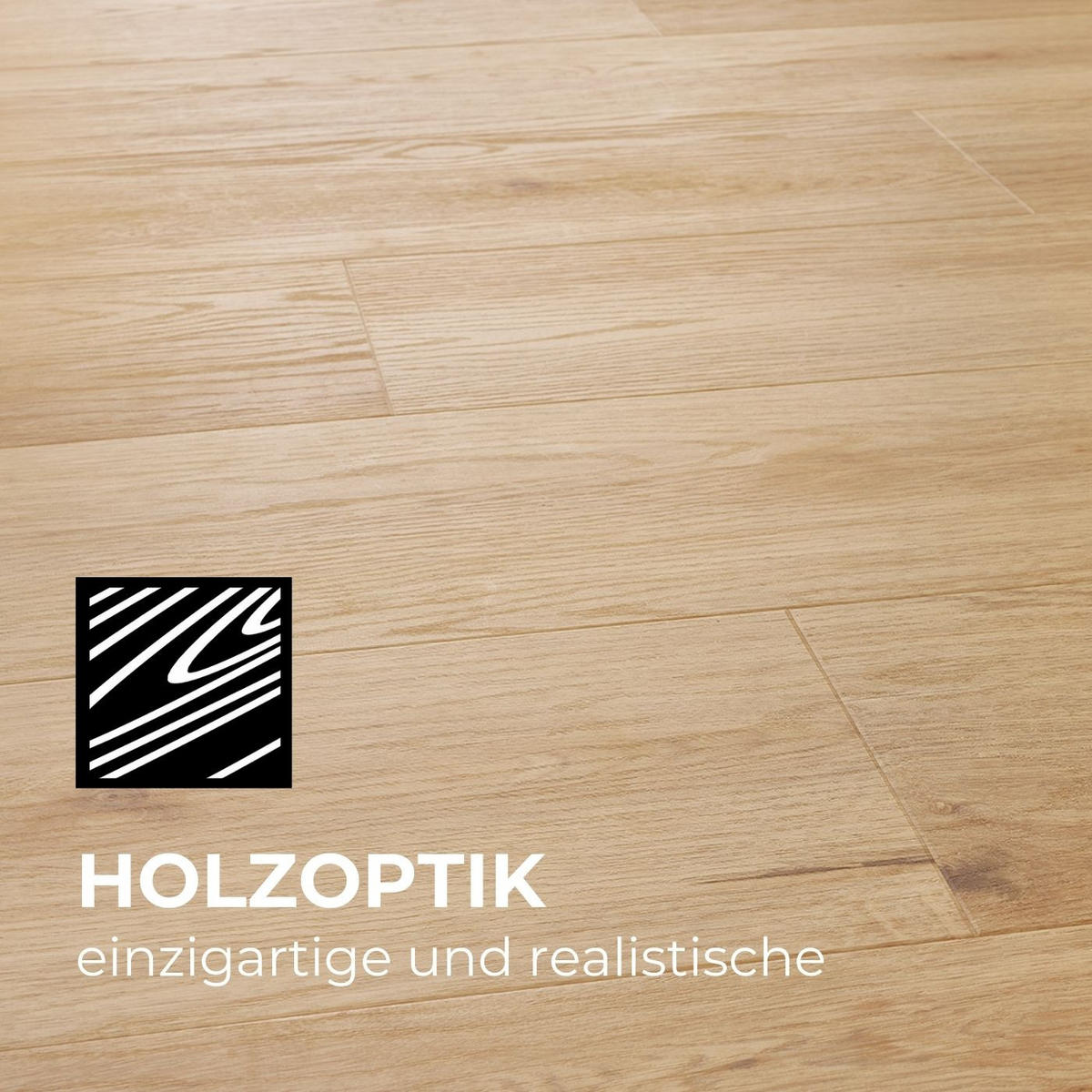 VINYLBODEN Eiche Arvada  per  m² - Design, Kunststoff (122/22,9/0,53cm) - Venda