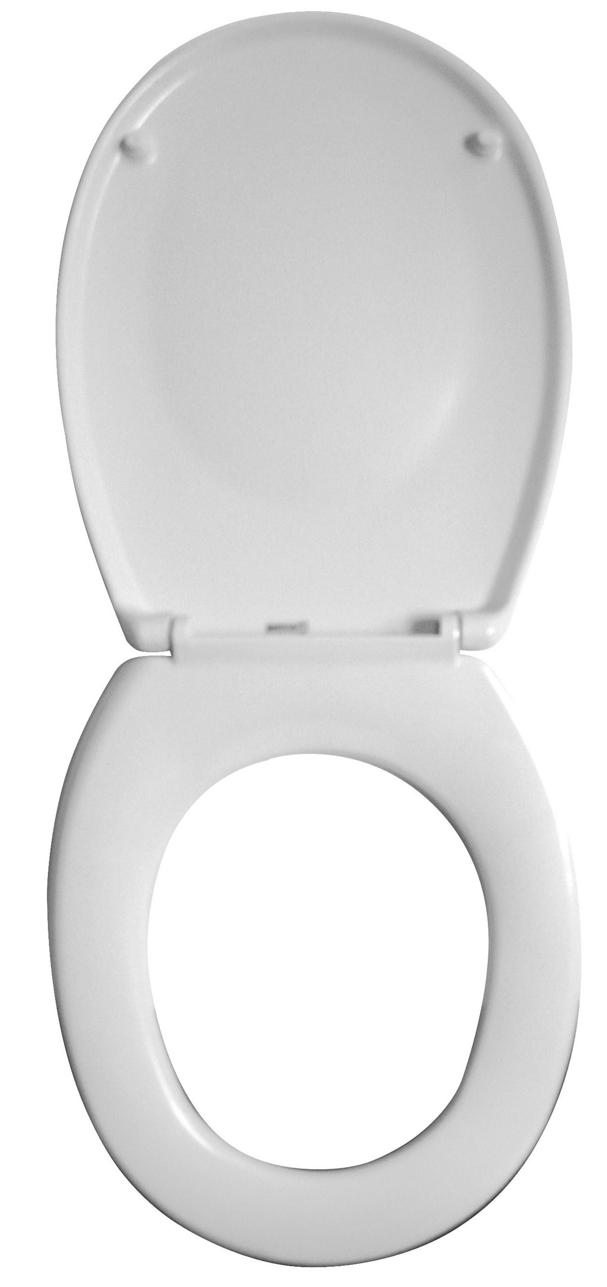 WC ÜLŐKE - fehér, Basics, műanyag (44,6/5/37,4cm) - Sadena