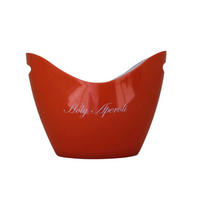 FLASCHENKÜHLER - Orange, Basics, Kunststoff (35/26/26cm) - Cor Mulder