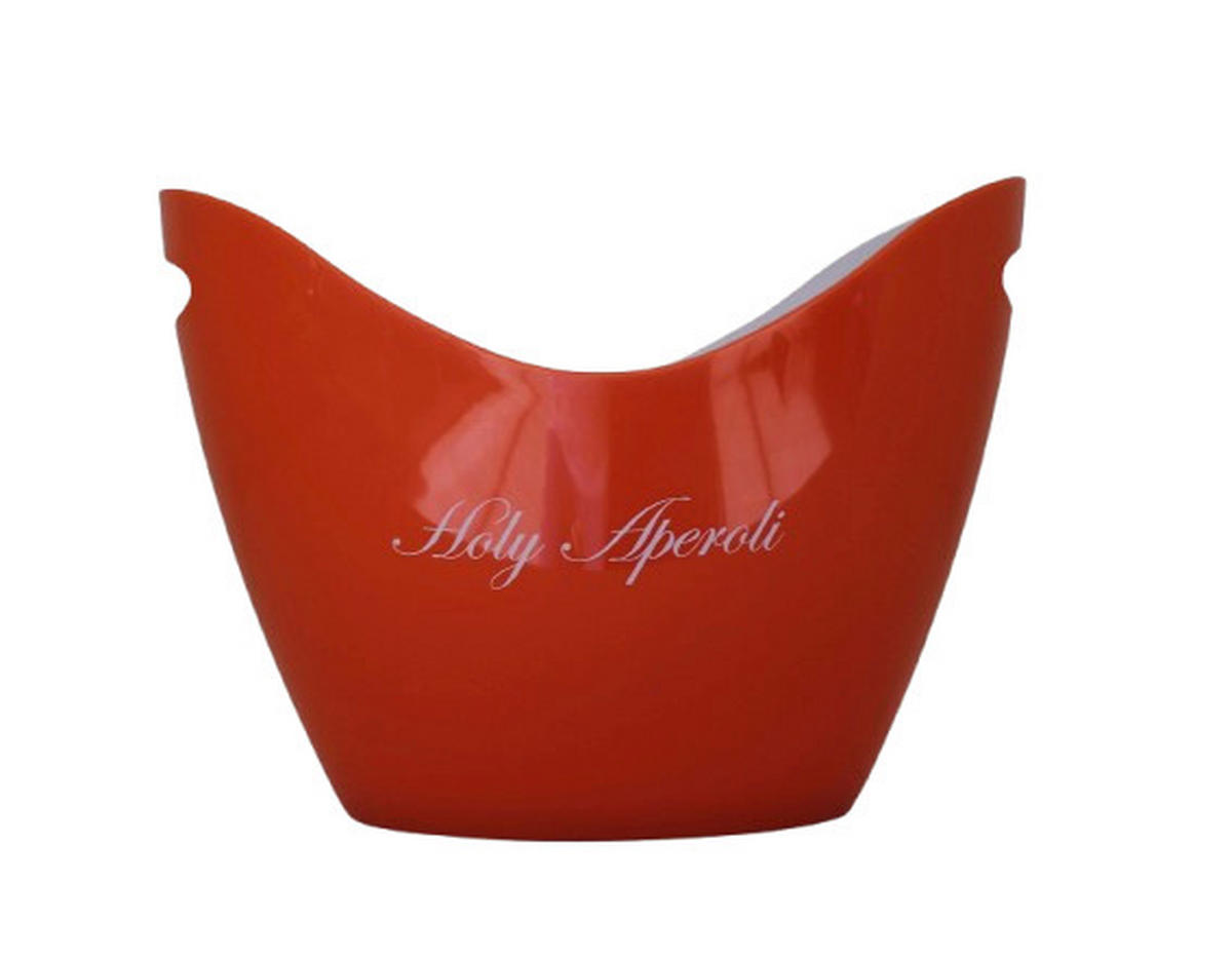 FLASCHENKÜHLER - Orange, Basics, Kunststoff (35/26/26cm) - Cor Mulder