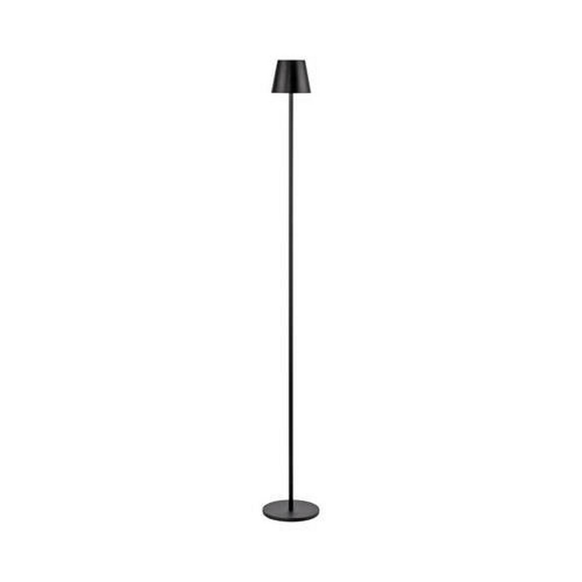 AKKU-STEHLEUCHTE 16/16/125 cm    - Schwarz, Design, Kunststoff/Metall (16/16/125cm)