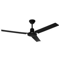 PLAFONSKI VENTILATOR  BLACK  - crna, Osnovno, metal (121/35cm)