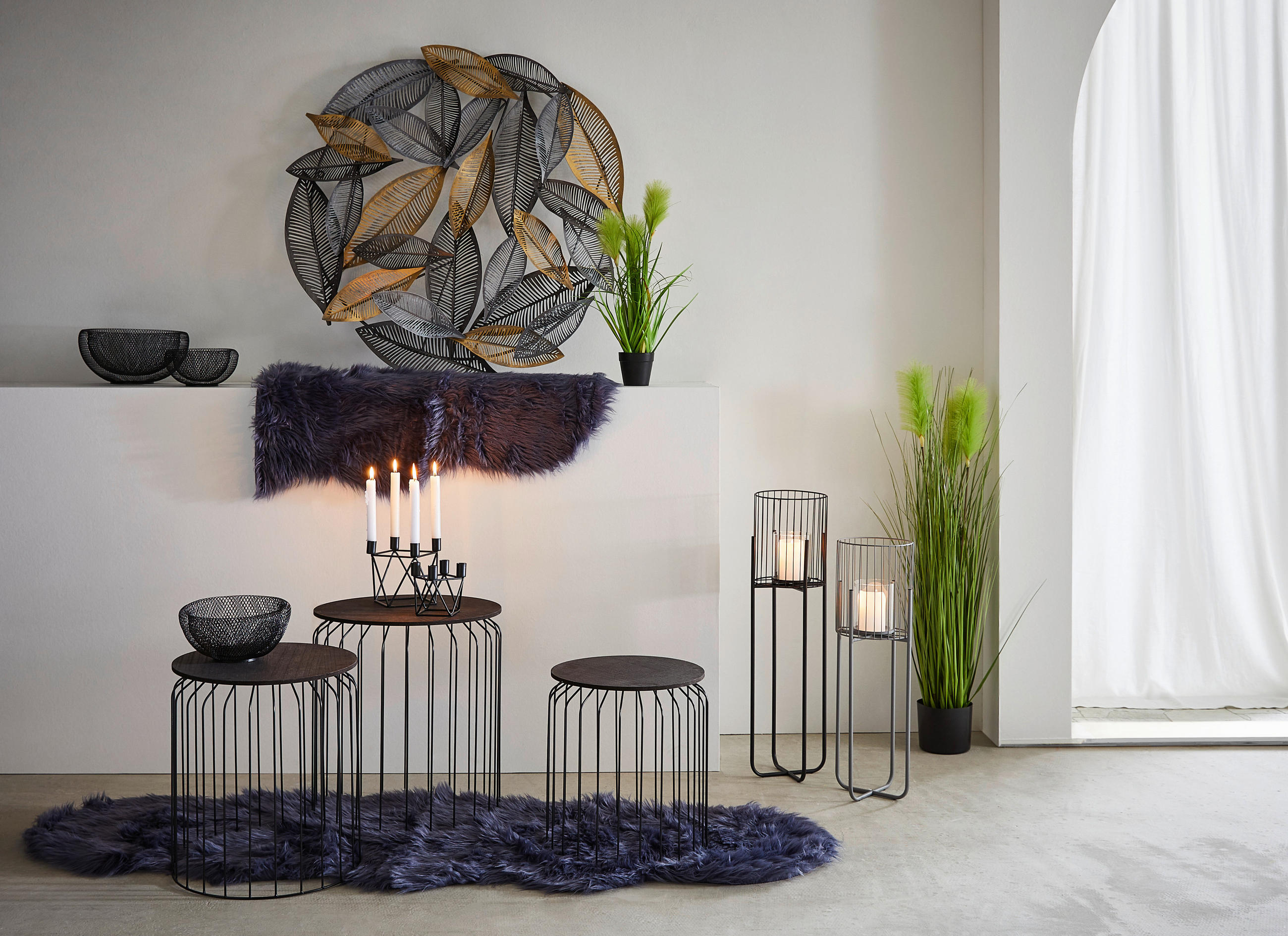 KUNSTPFLANZE 108 cm  - Basics (108cm) - Ambia Home