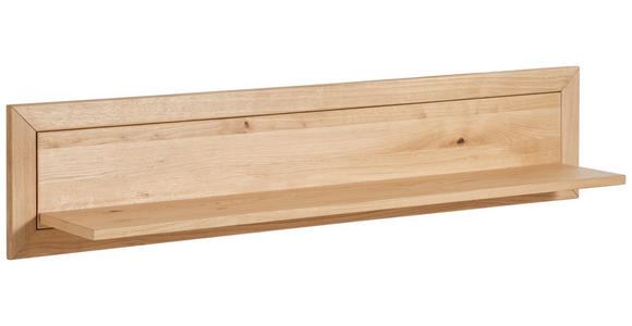 WANDBOARD Asteiche furniert  - KONVENTIONELL, Holz (130/27/24cm) - Cantus