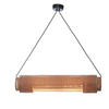HÄNGELEUCHTE GOOD&MOJO  15/15/85 cm   - Naturfarben, Trend, Holz (15/15/85cm) - Good & Mojo